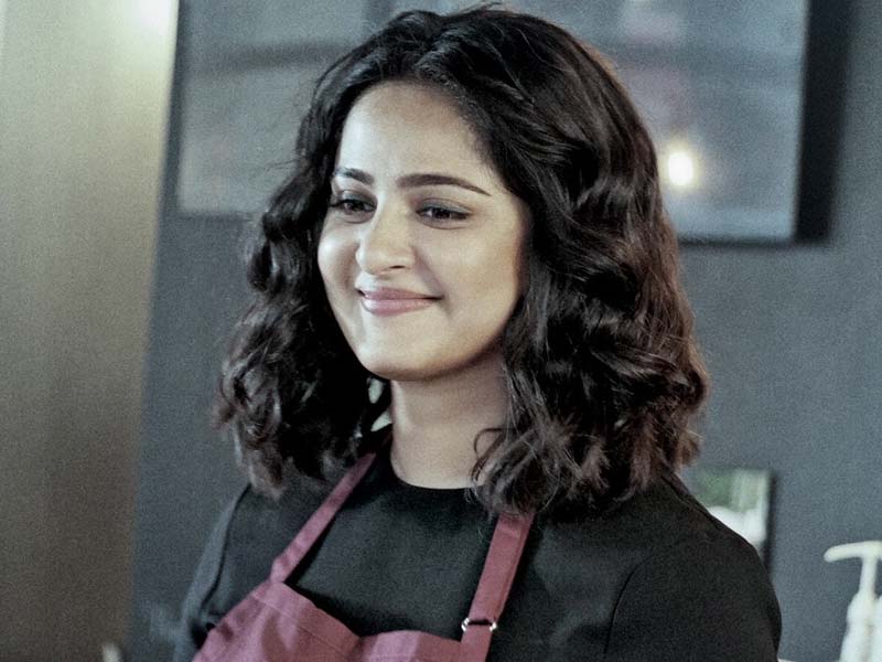 Anushka Shetty with not an ounce of fat on face in Nishabdham
