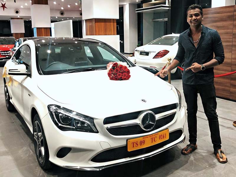 Rahul Sipligunj gifts himself Mercedes Benz car