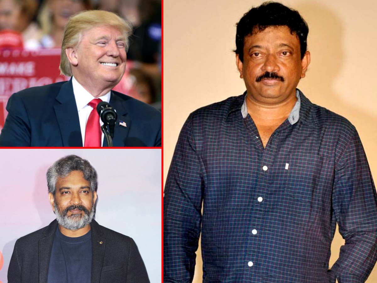 RGV says, Trump should request Rajamouli to use his wizard