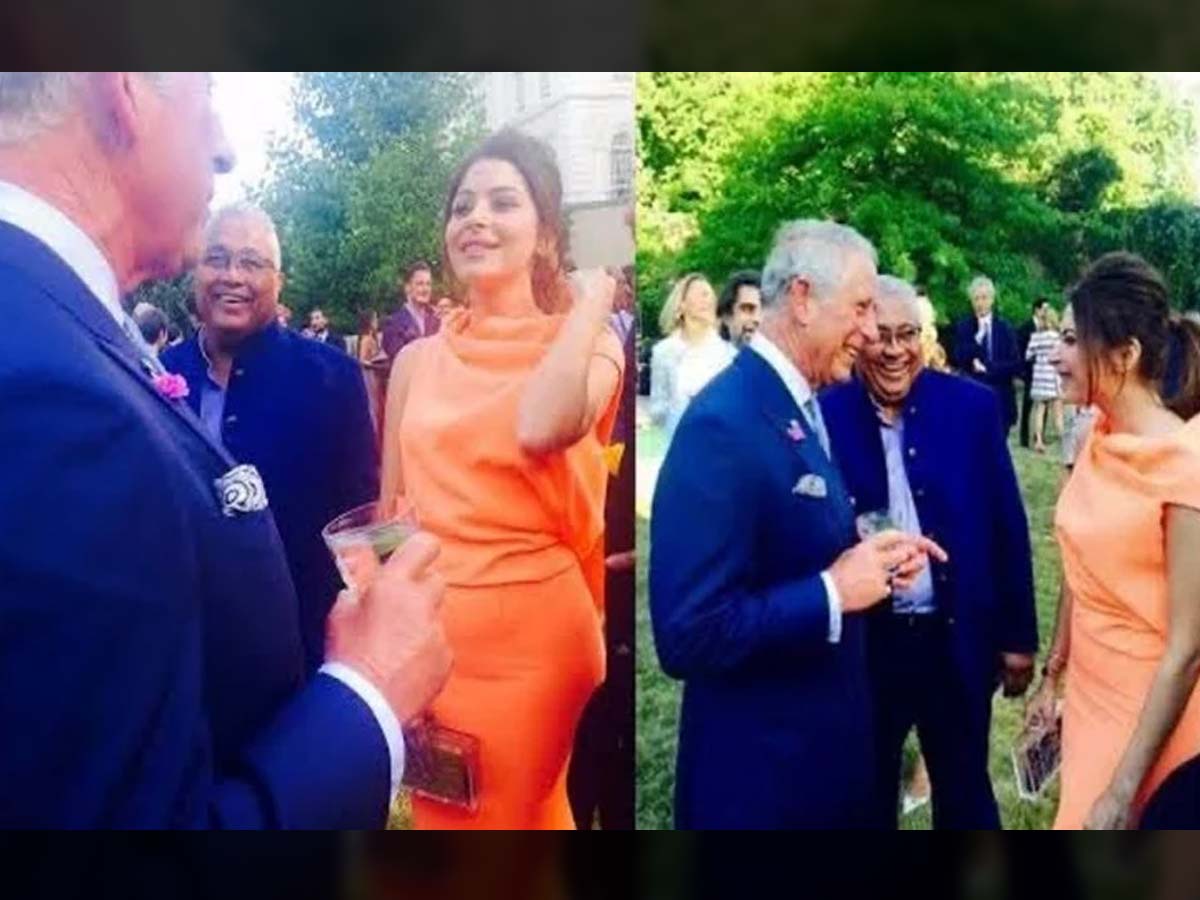Kanika Kapoor with Prince Charles Viral