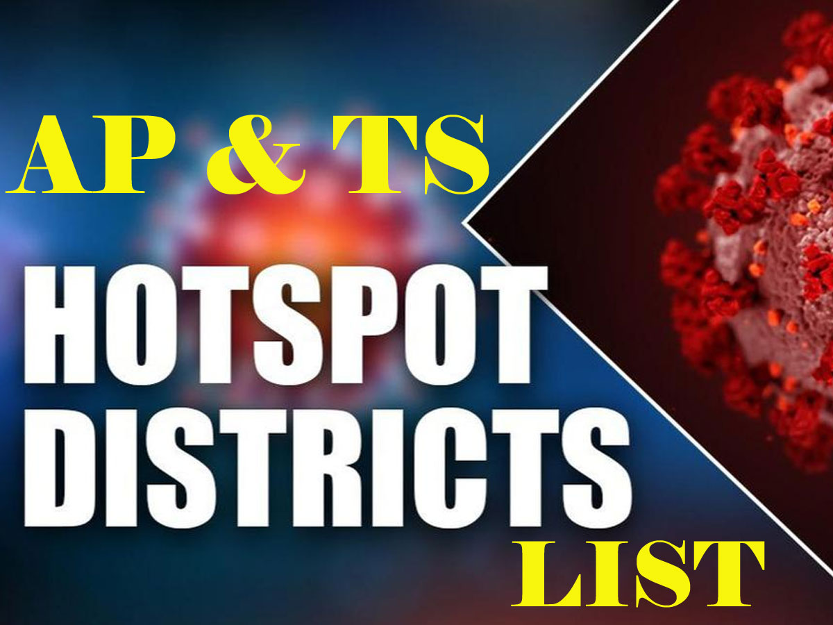 List of all hotspots: 170 districts under Red Zone- AP, TS list