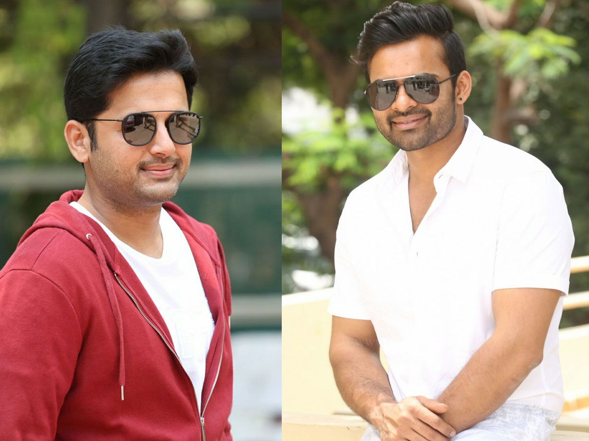 Nithiin and Sai Dharam Tej are front liners