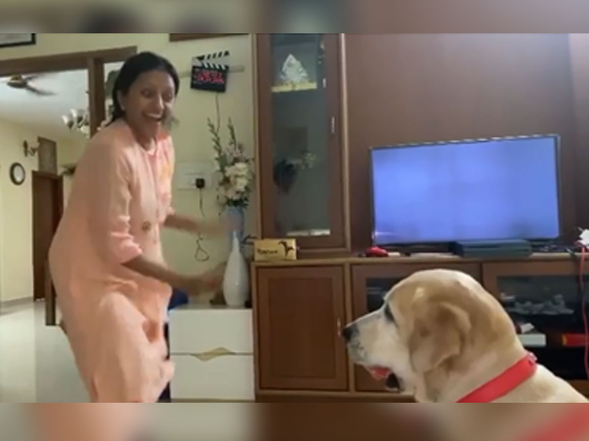 Anchor Suma pet dog is mad at her! Reason Ramuloo Ramulaa