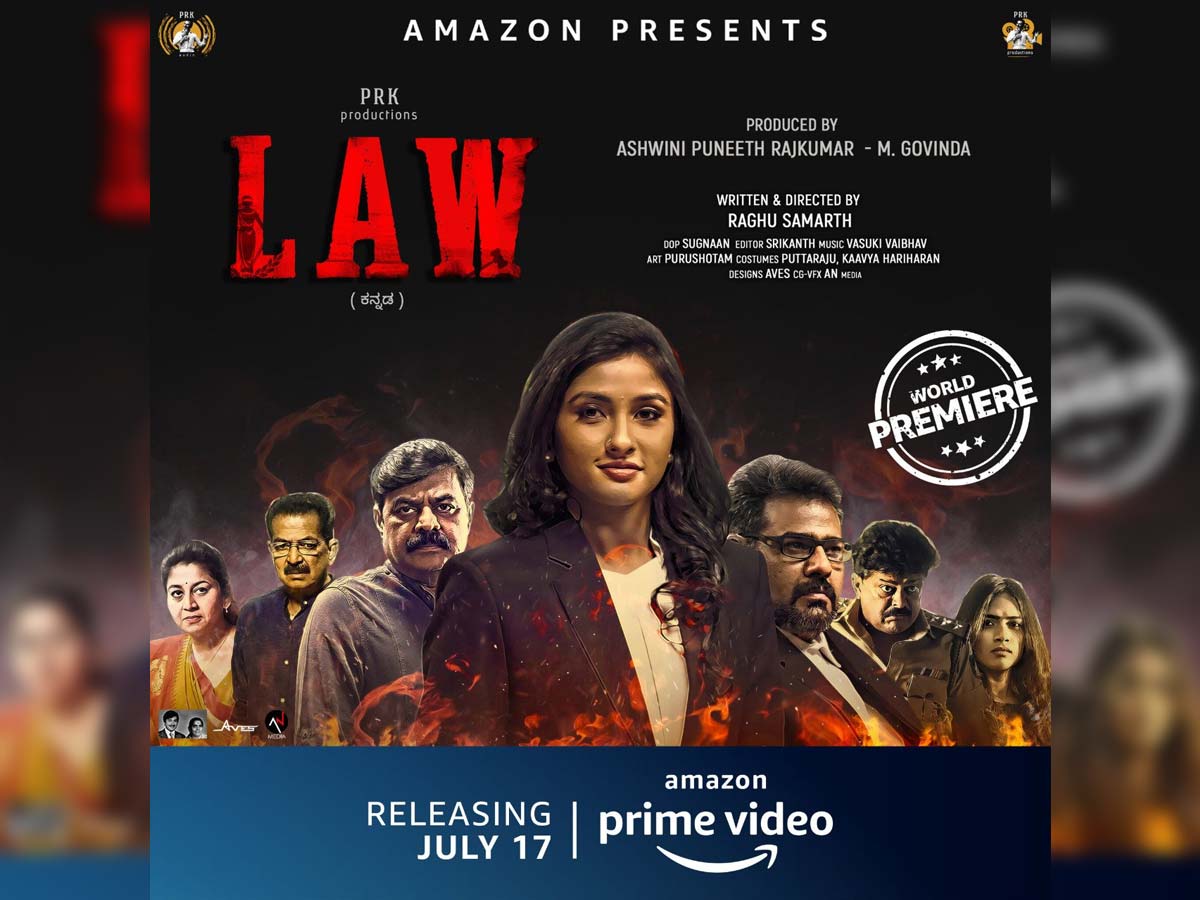 Law to release directly on Amazon Prime Video on 17th July