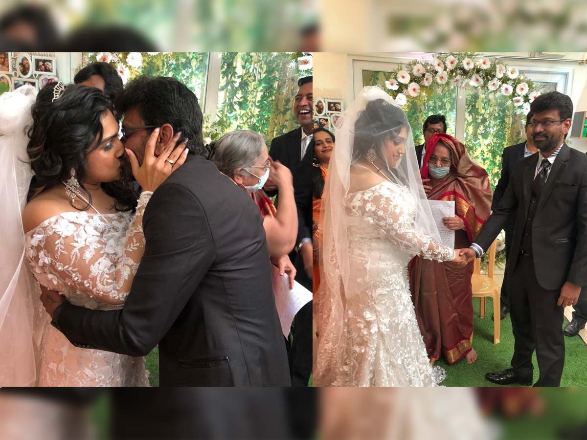 Vanitha Vijayakumar marries the man of her dreams Peter Paul