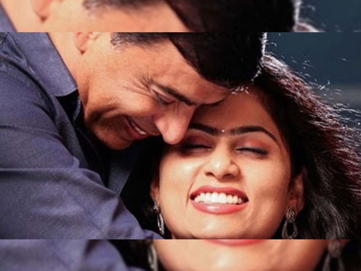 Romantic pose! Dil Raju holds his wife