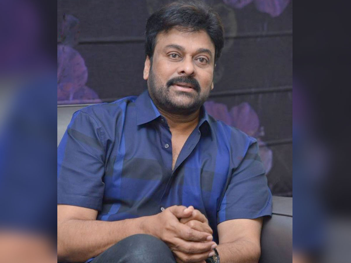 Temple set construction for Chiranjeevi