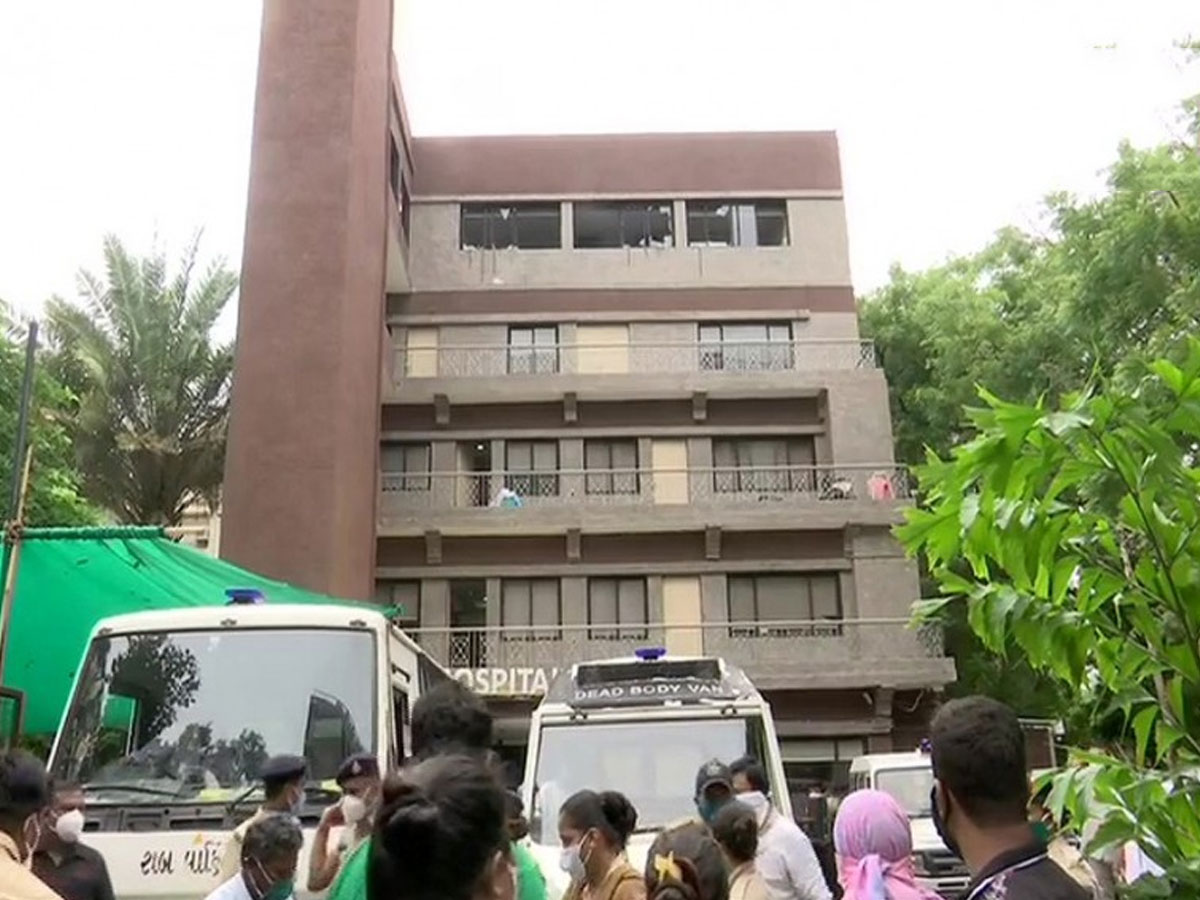 Ahmedabad Hospital Fire Accident 8 Corona patients died