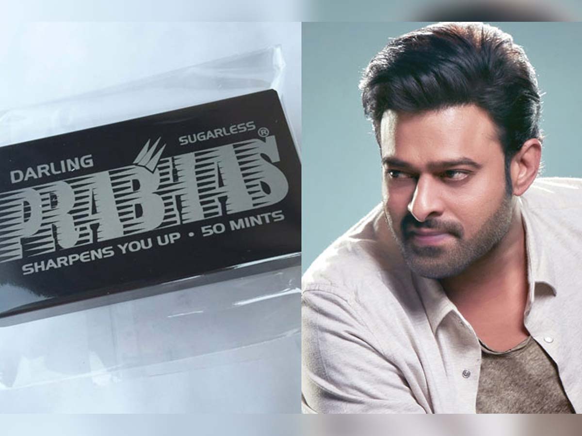 Fans named this candy in Japan as Darling Prabhas