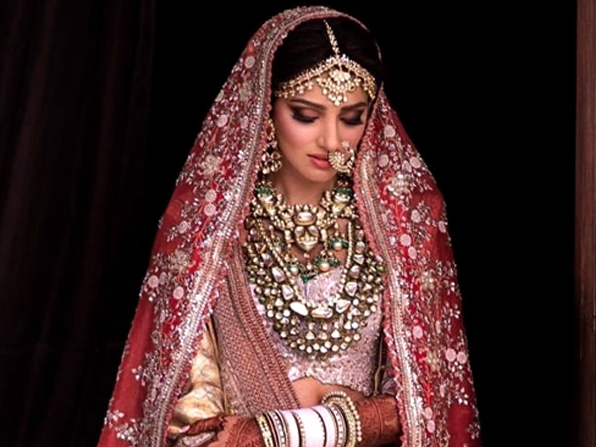 Miheeka Bajaj wedding lehenga took 10,000 man hours