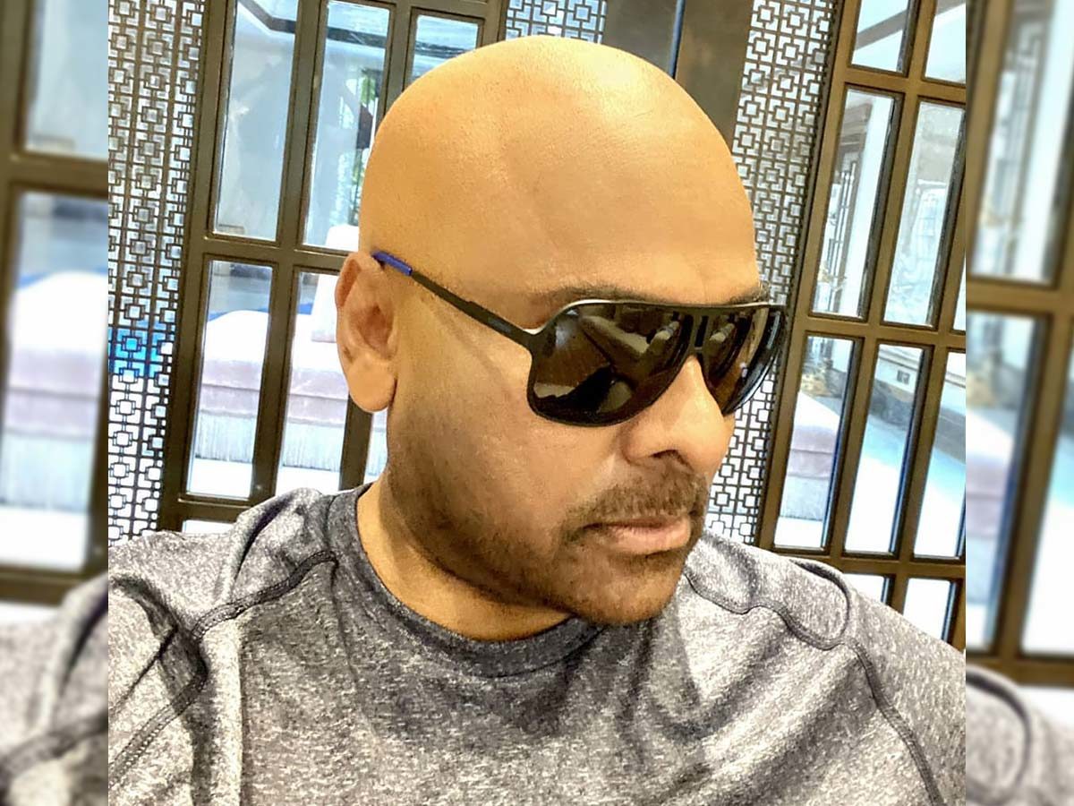 Chiranjeevi's tonsured getup: Is that a test look?
