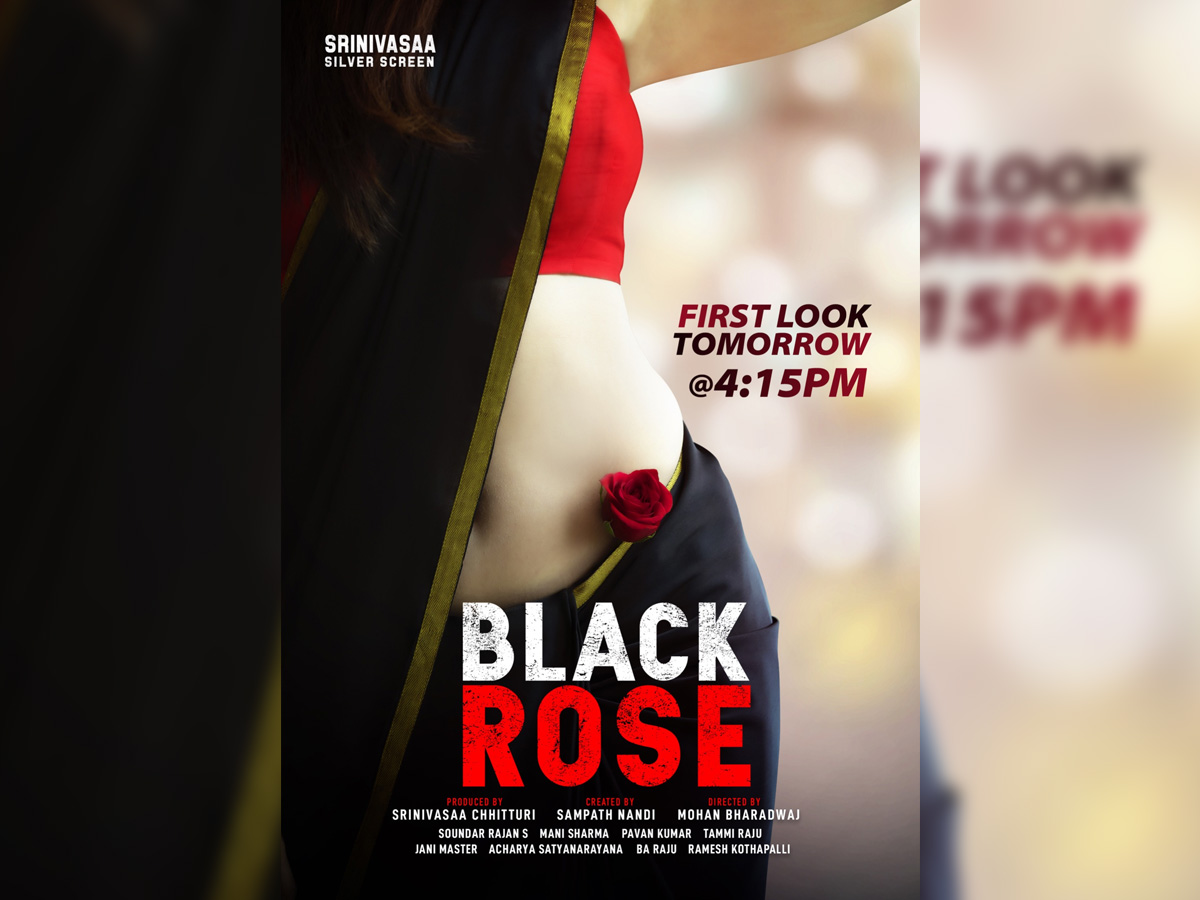 First Look of Black Rose to unveil tomorrow