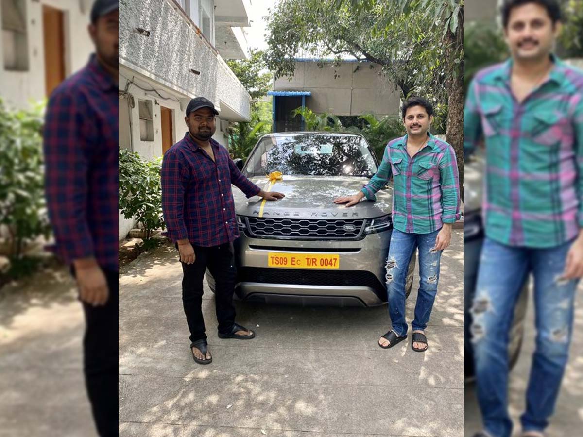 Nithiin gifted Range Rover car to Bheeshma director