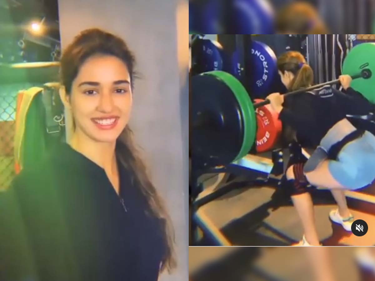 Disha Patani lifts 75 Kg weights:  She calls it a piece of cake