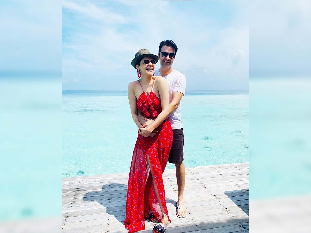 Kajal Aggarwal and Gautam enjoying honeymoon in Maldives