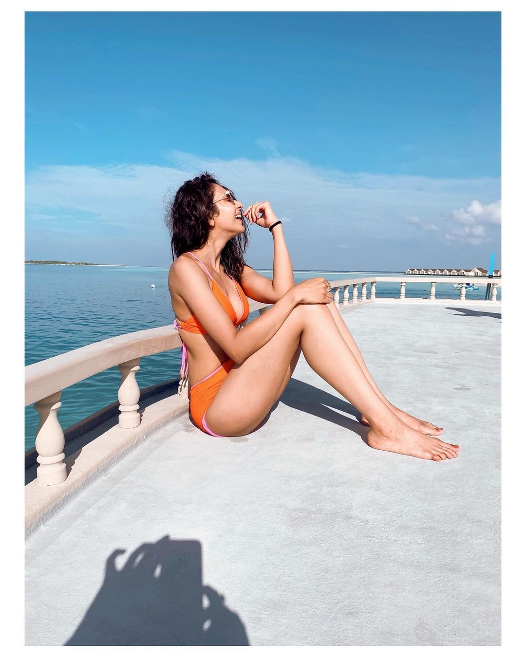  Rakul Preet Singh bikini moment captured by her daddy
