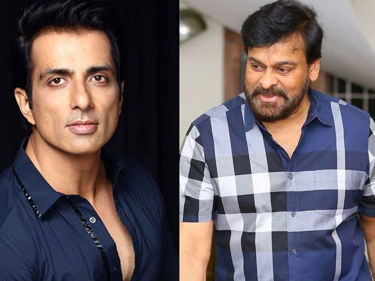 Chiranjeevi refuses to place his feet on Sonu Sood