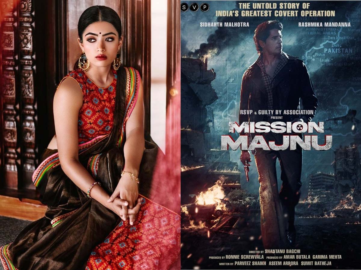 Rashmika enters Bollywood with Mission Majnu