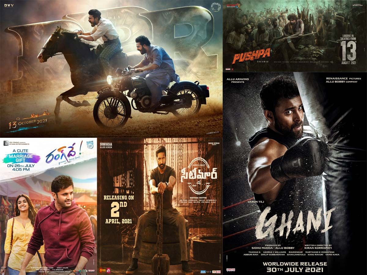 Here are the confirmed release dates so far in Tollywood