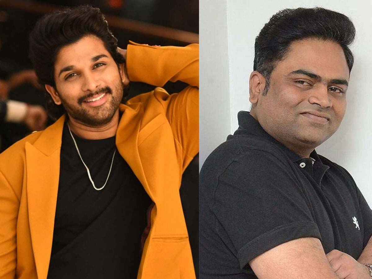 Allu Arjun and Vamsi Paidipally meeting for movie discussion