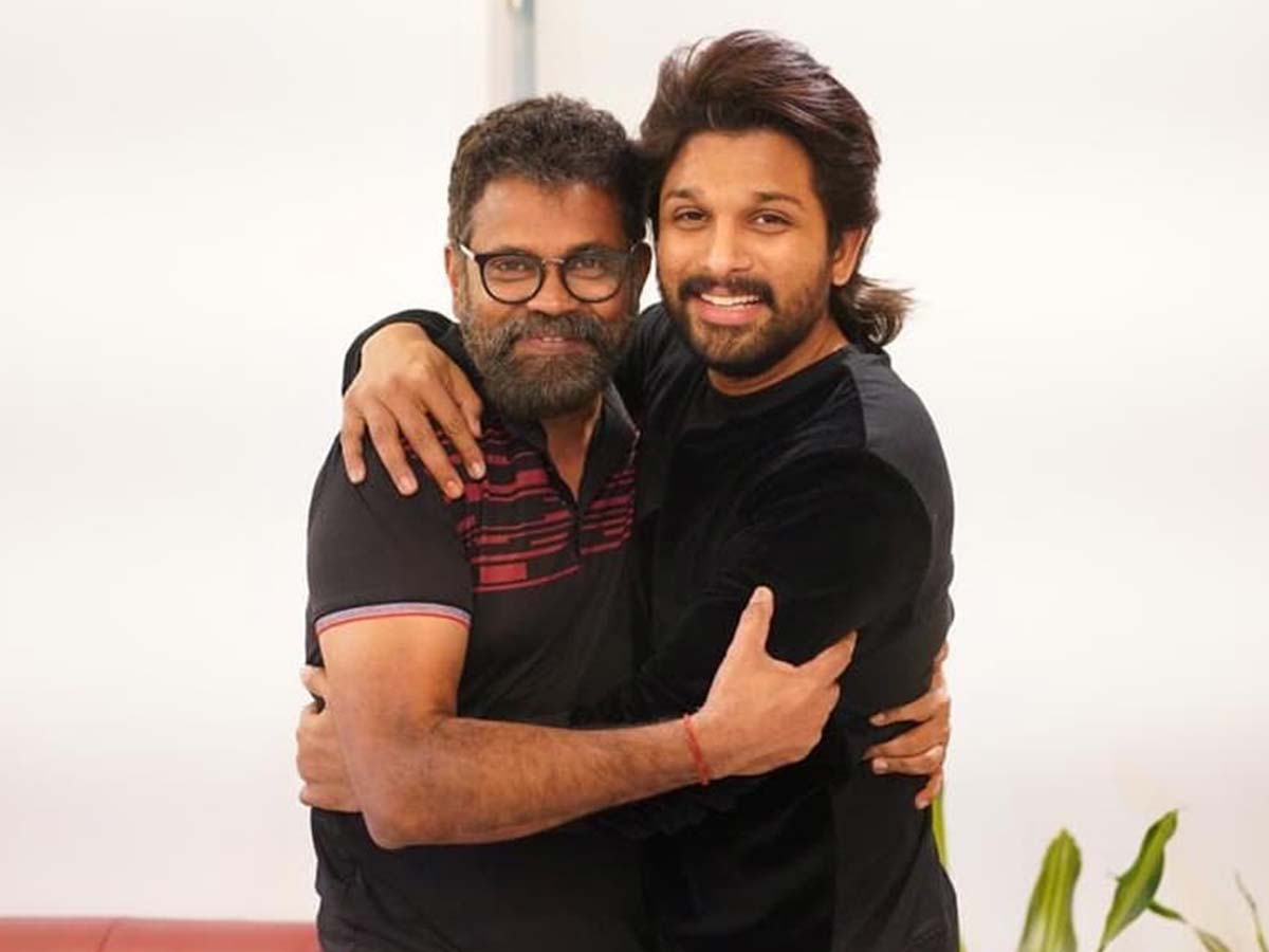 Allu Arjun darling on one side and Sukku Bhai on the other