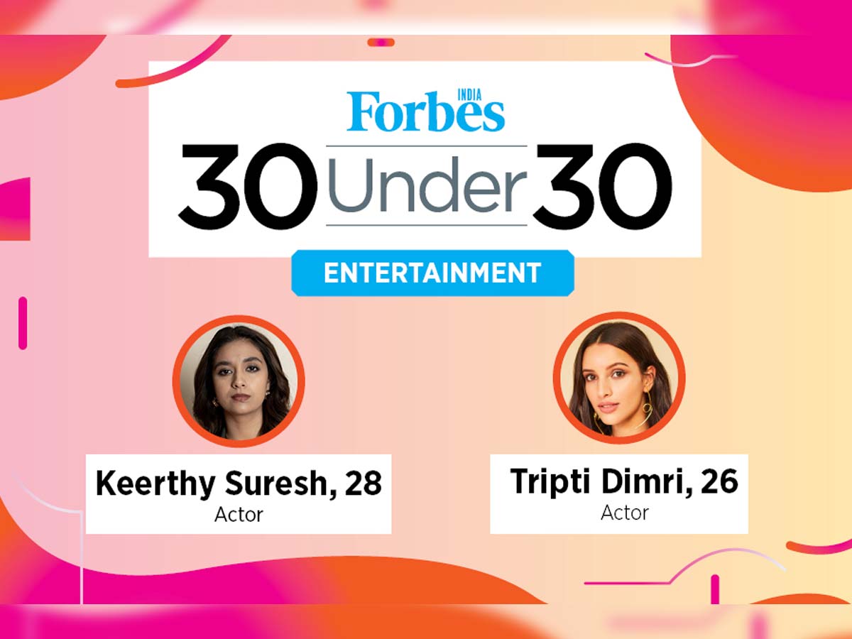 Keerthy Suresh in Forbes 30 Under 30