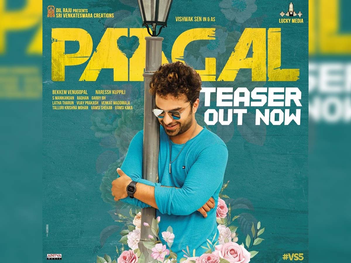 Paagal teaser: true to the title