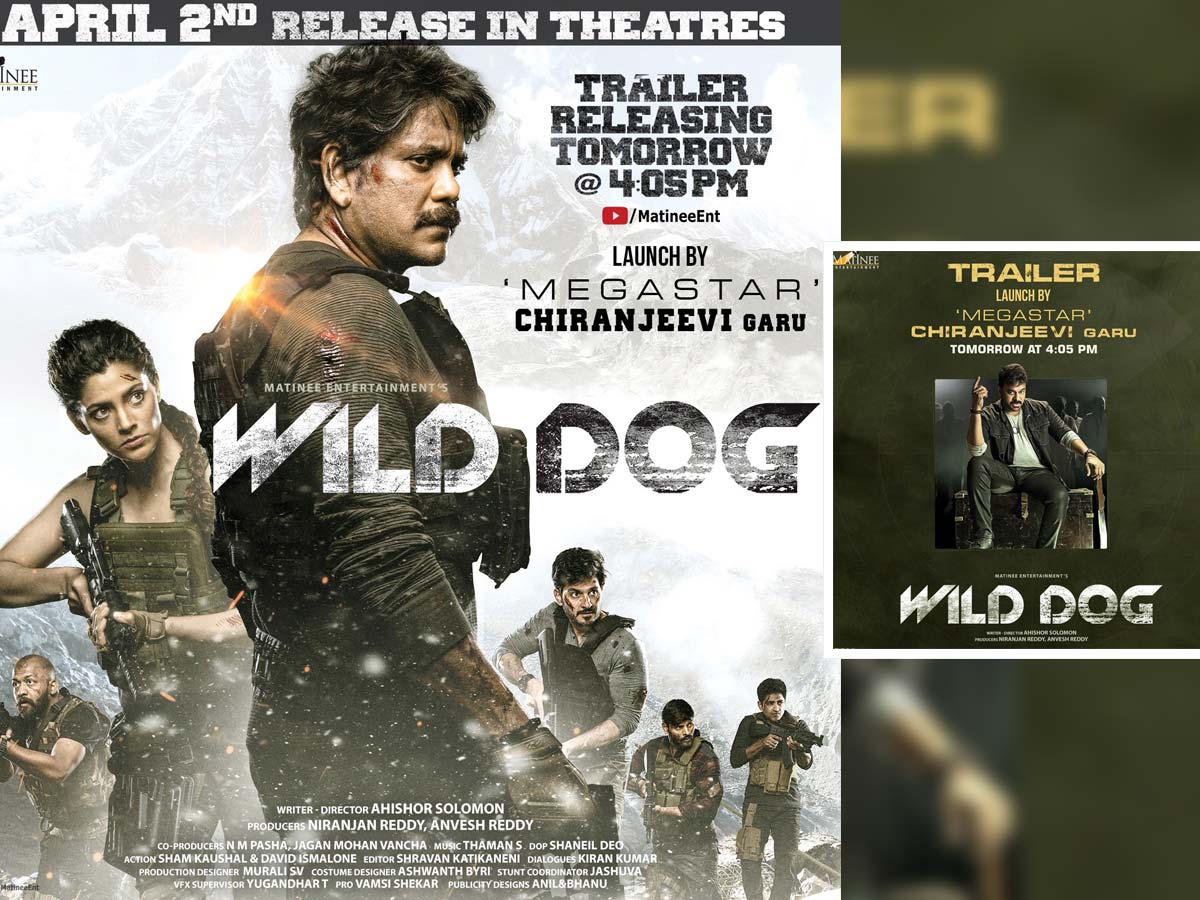 Chiranjeevi to support Nagarjuna: Acharya for Wild Dog trailer