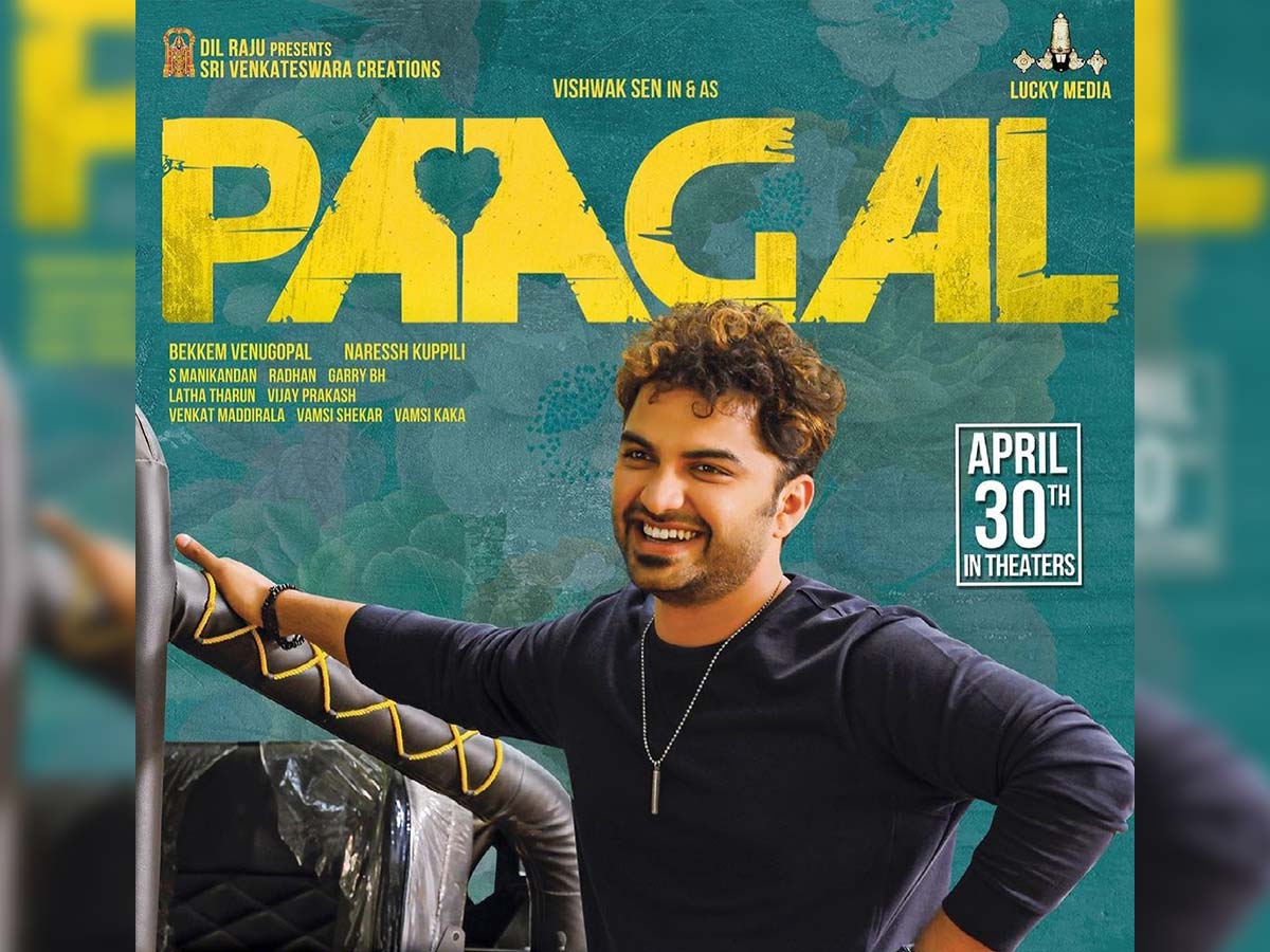 Vishwak Sen: Paagal trailer only in theaters
