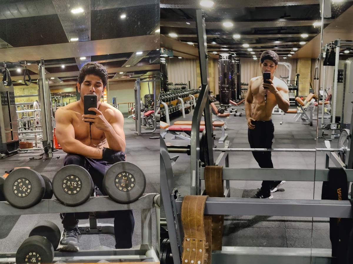Allu Sirish sports a new fitness avatar