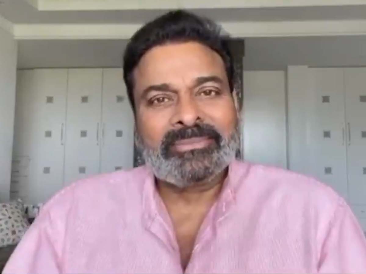 Chiranjeevi with grey beard! Is this his Lucifer remake look?