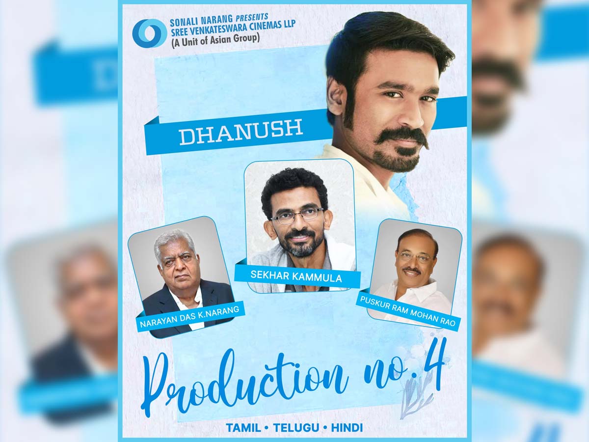 Dhanush remuneration for Sekhar Kammula film