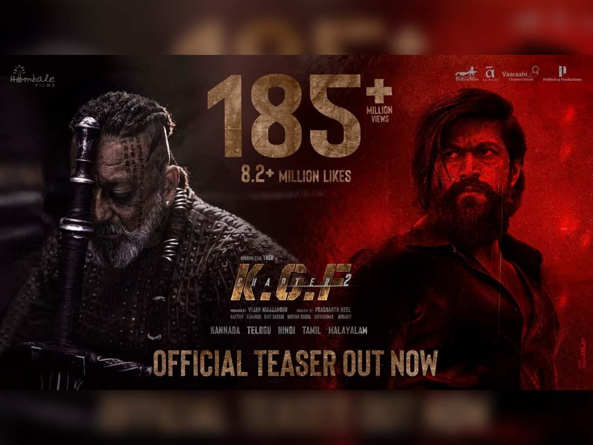 KGF : Chapter 2 creates another record on Youtube
