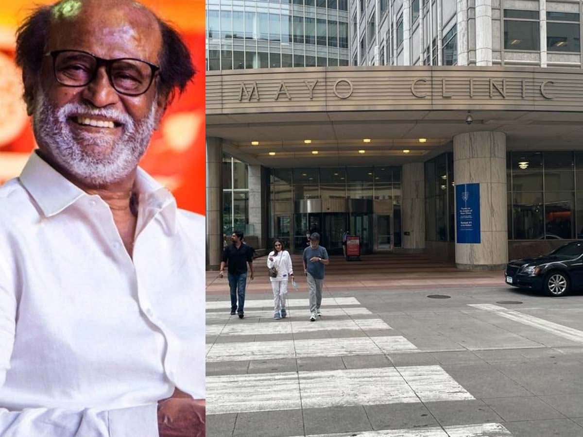 Rajinikanth spotted at Mayo Clinic in US