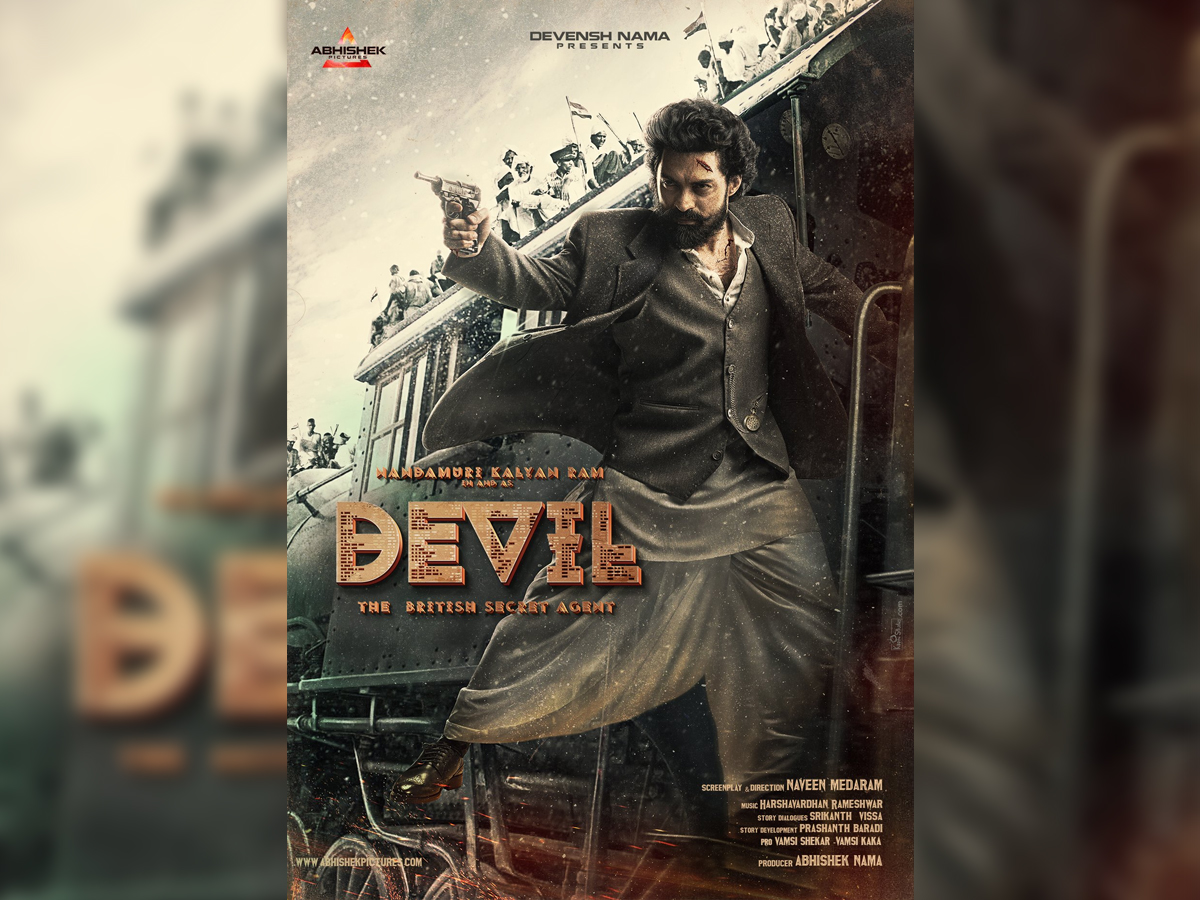 Devil First Look: Kalyan Ram a British Secret Agent