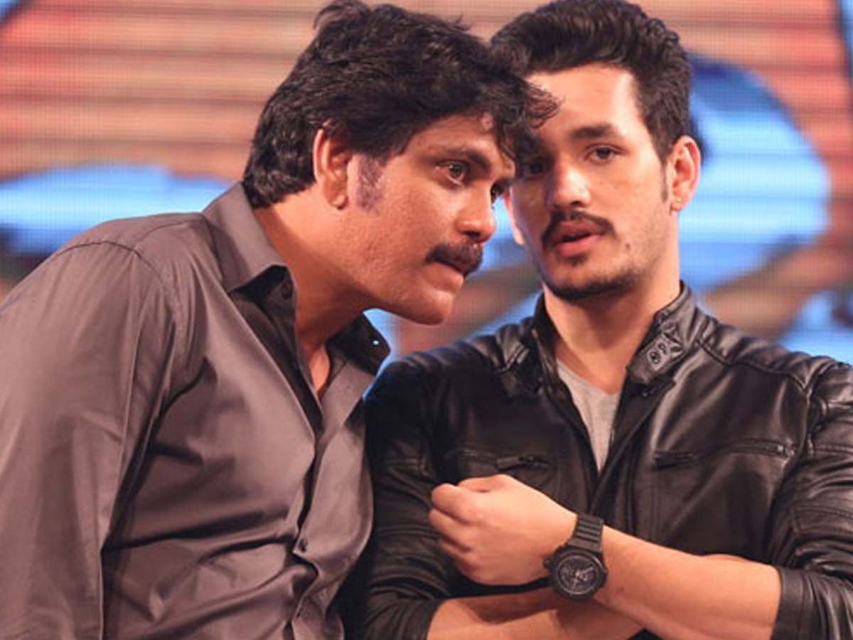 Nagarjuna stands in support to Akhil