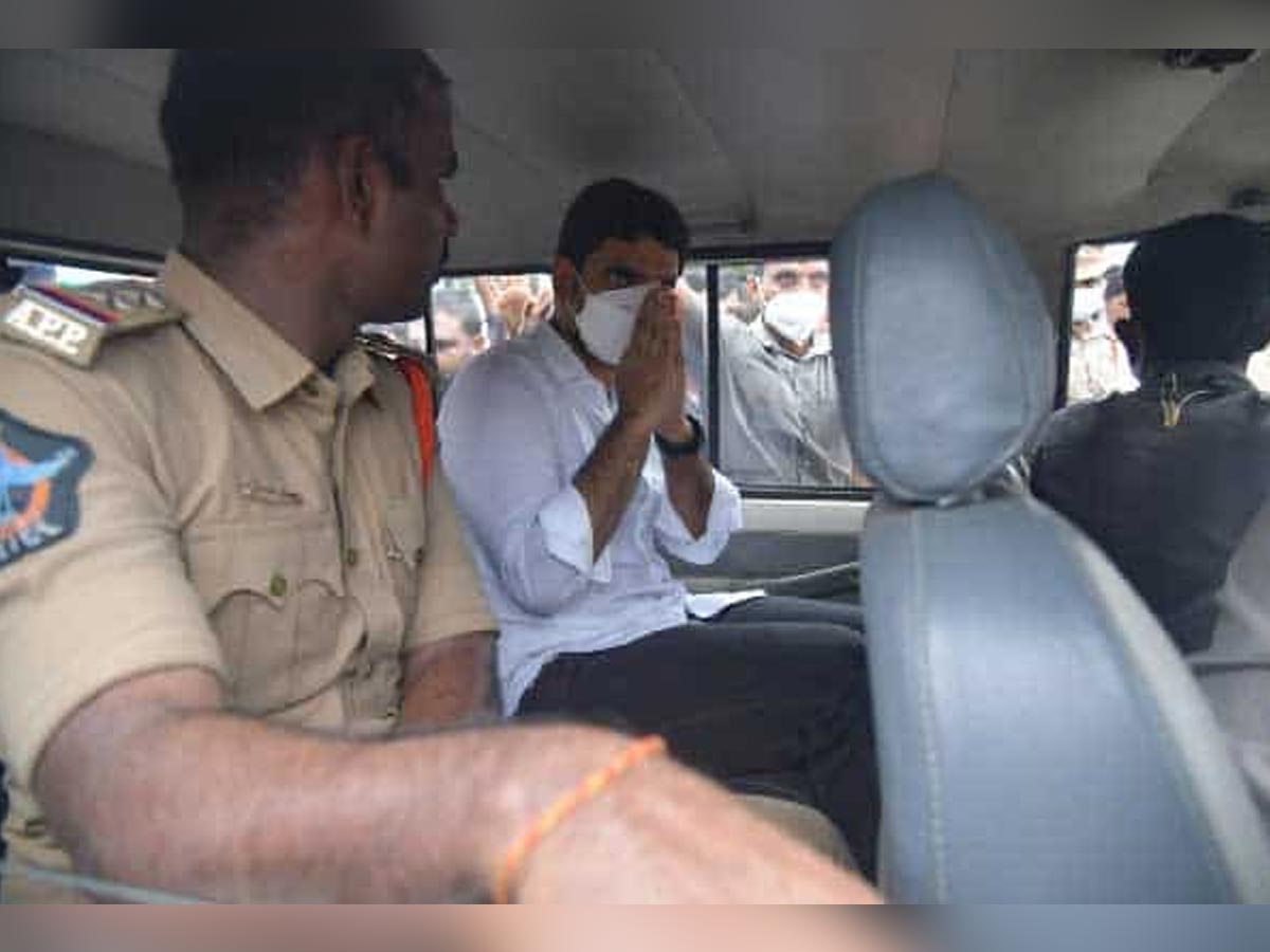 First time, Nara Lokesh arrested
