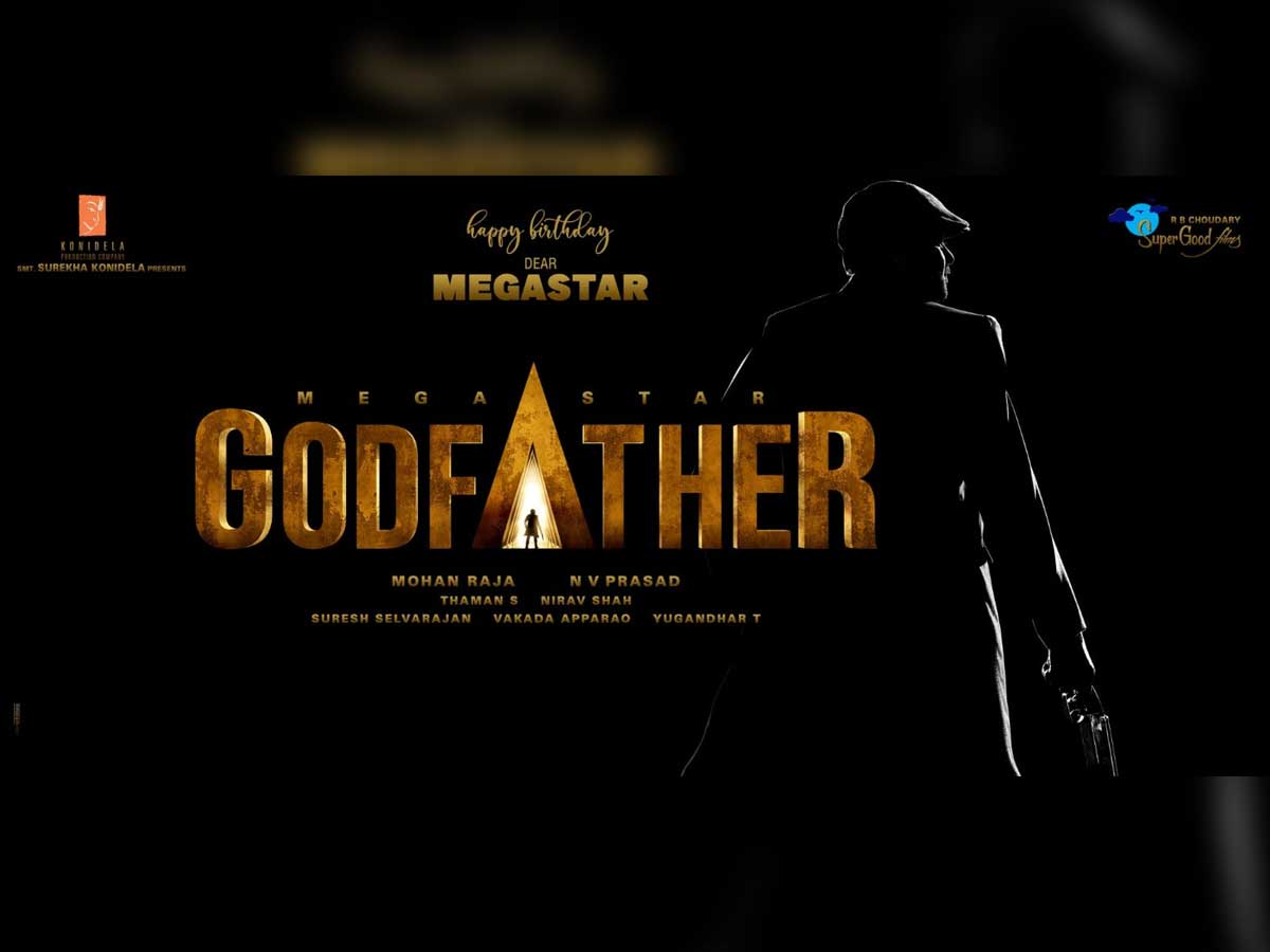Official: Chiranjeevi film with Mohan Raja titled God Father
