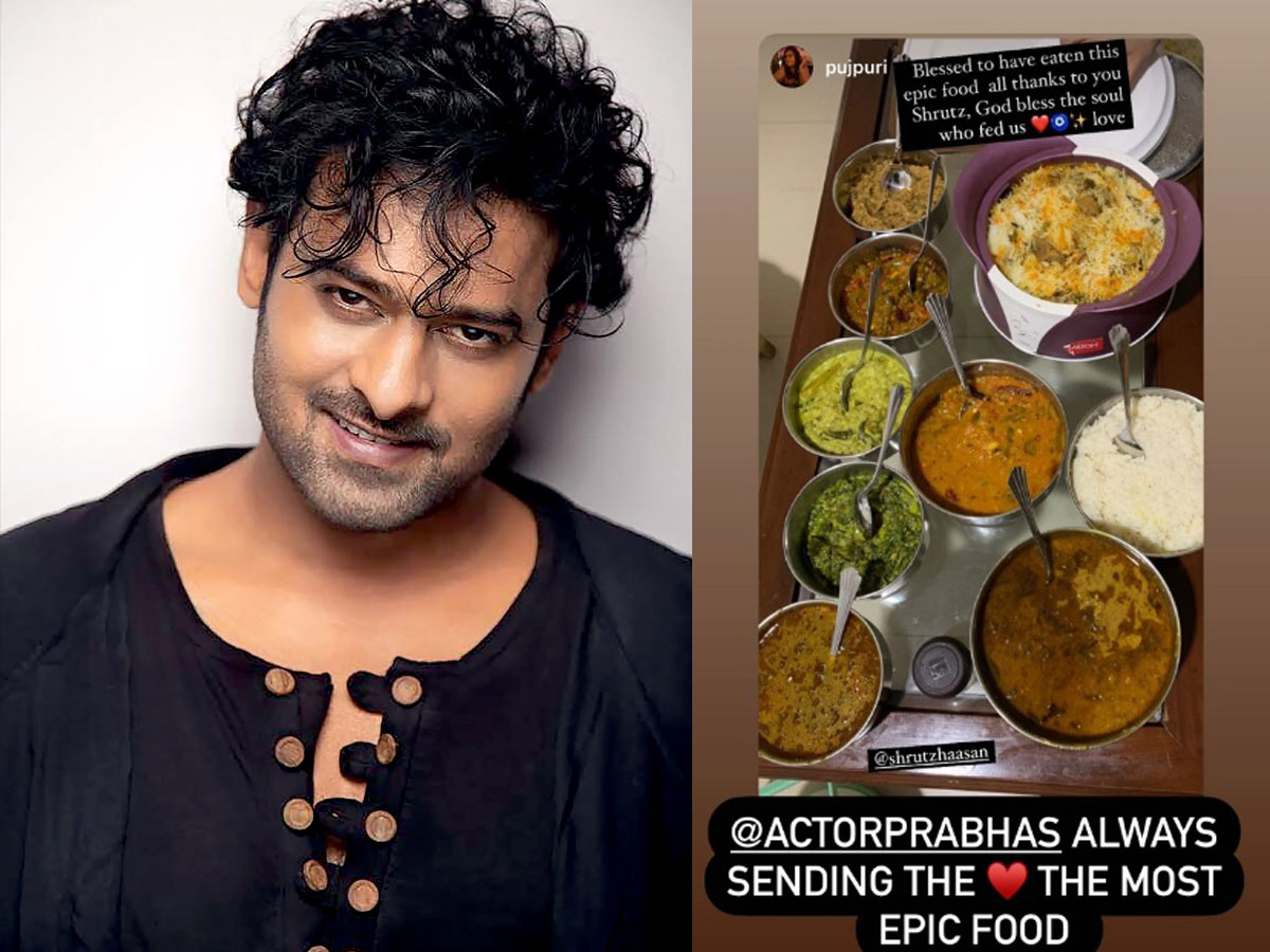 Prabhas sends epic food to his girl friend