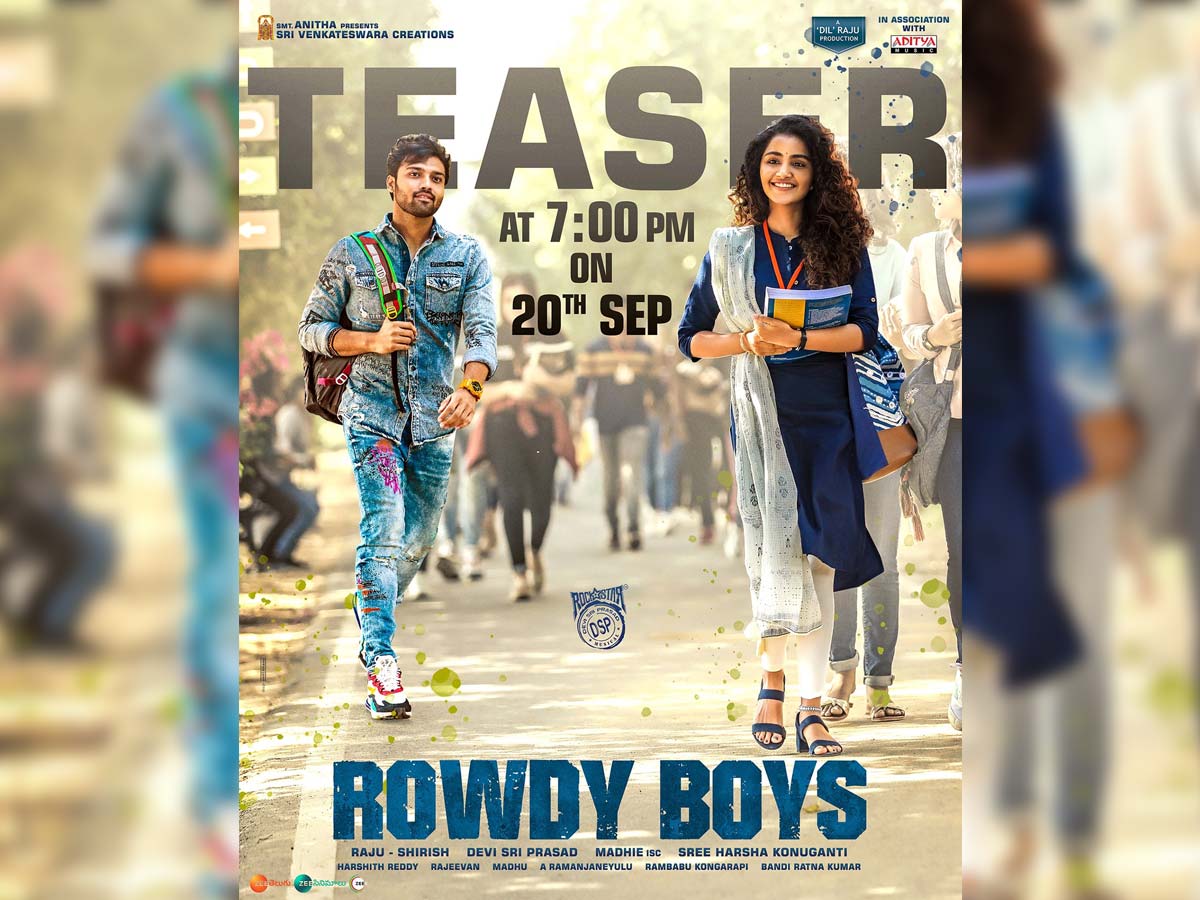 Rowdy Boys teaser gets launch date
