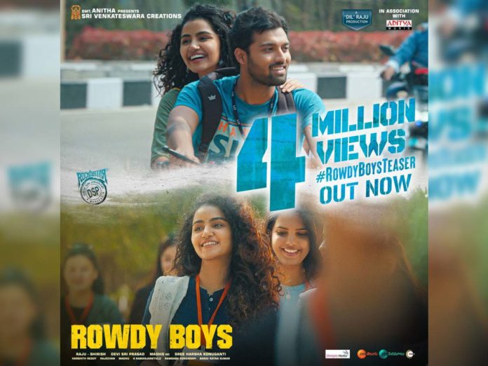 Rowdy Boys teaser hits 4 million views