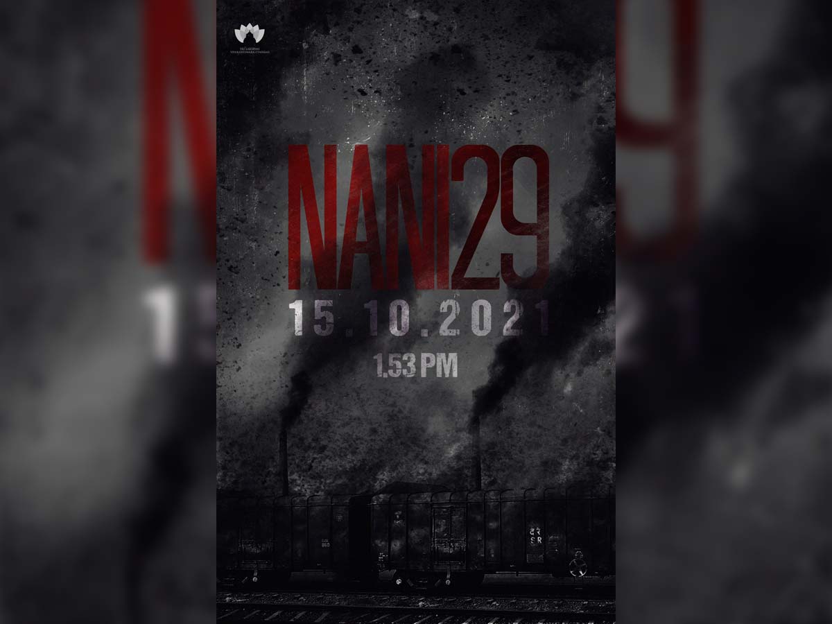 Nani 29th film official announcement tomorrow