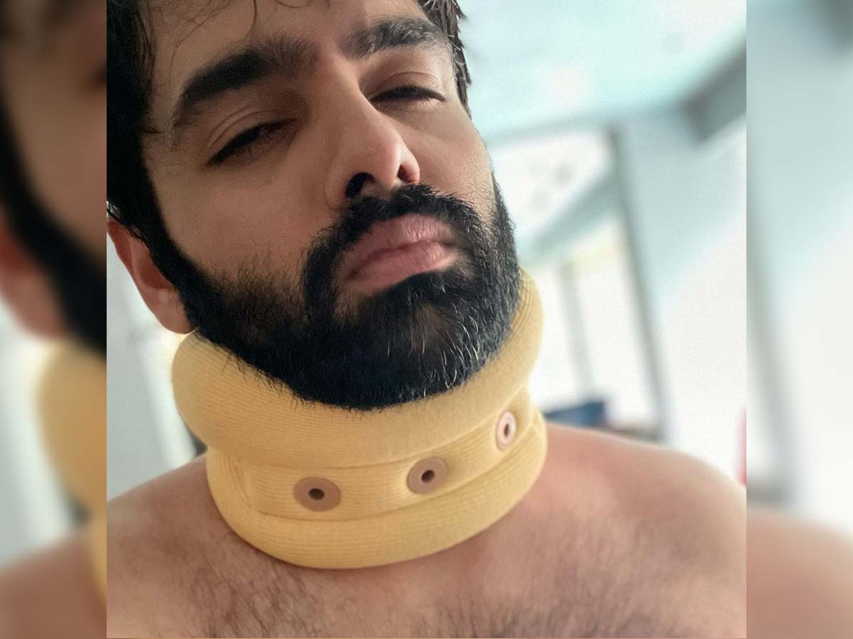 Ram Pothineni injures his neck! #RAPO19 on pause