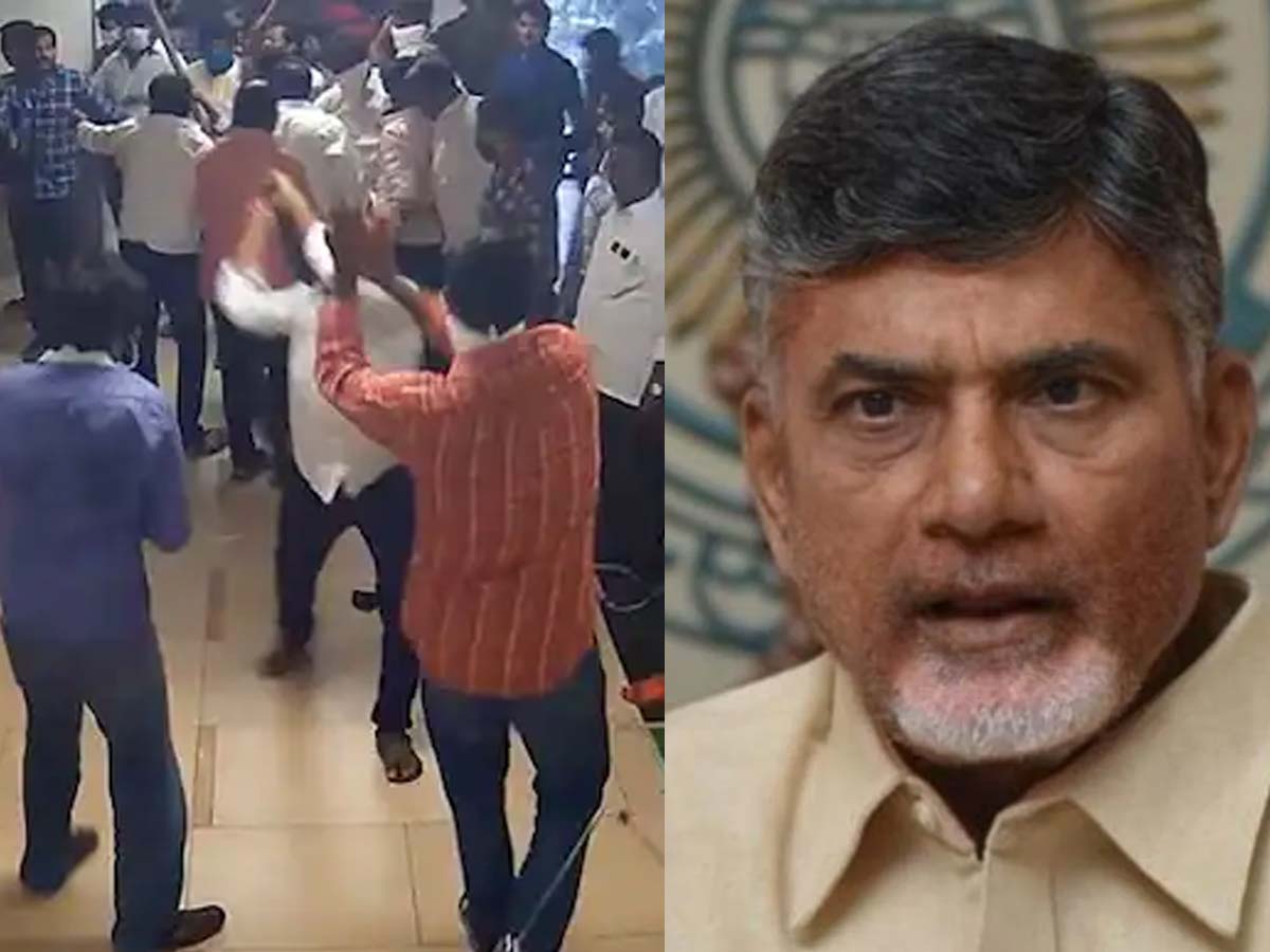TDP leaders houses and offices attacked