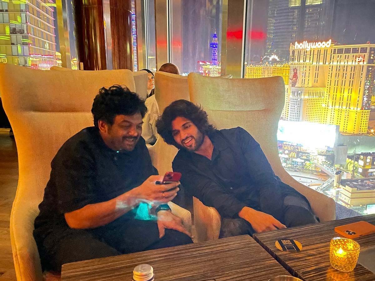 Vijay Deverakonda and Puri Jagannadh spend good time in Vegas