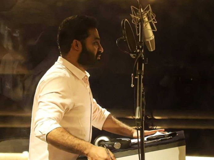First time! Jr NTR dubs in Hindi with his own voice for RRR