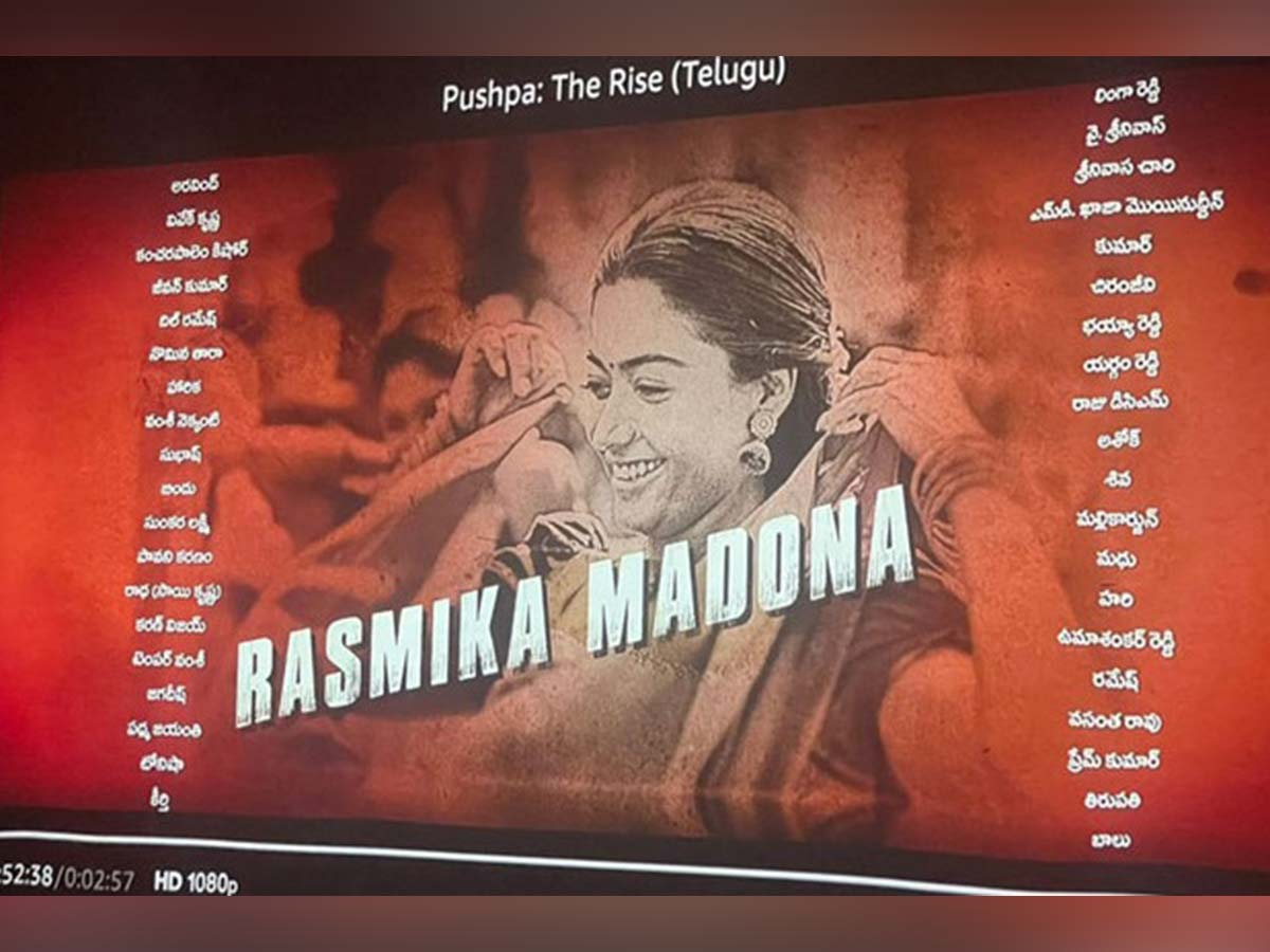 Prime blunder: Rashmika Mandanna becomes Rasmika Madona