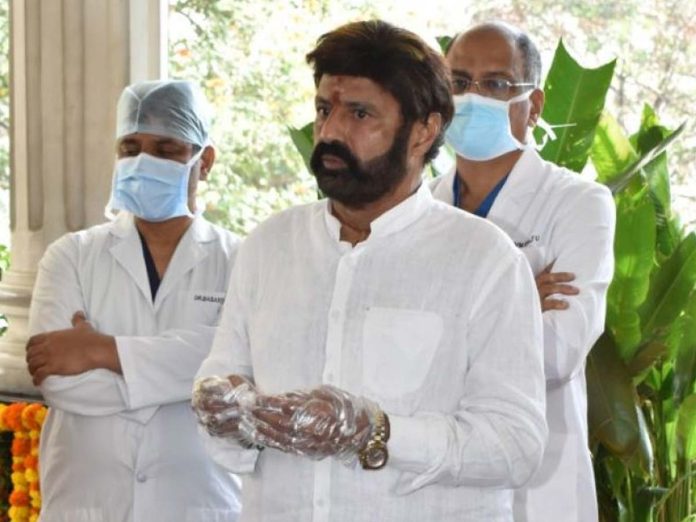 Super special! Balakrishna in 60 years old  gate-up
