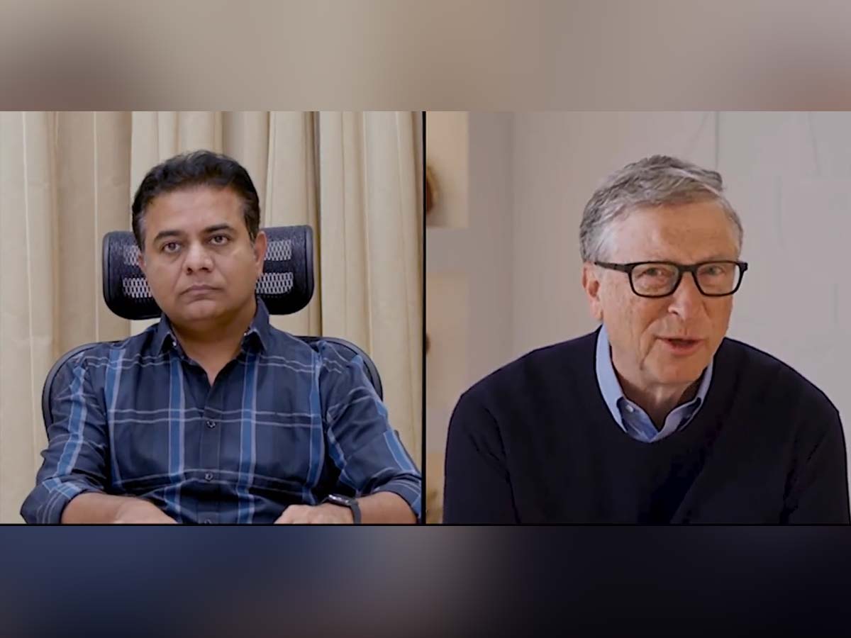 KTR to meet Microsoft founder Bill Gates @ Summit 2022 edition
