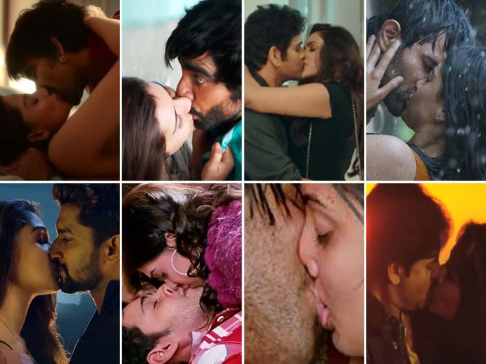 List of Telugu heroes  who raises heat on screen with lip lock kissing scene